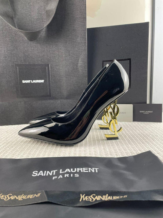 YSL Opium Patent Leather Heeled Shoes