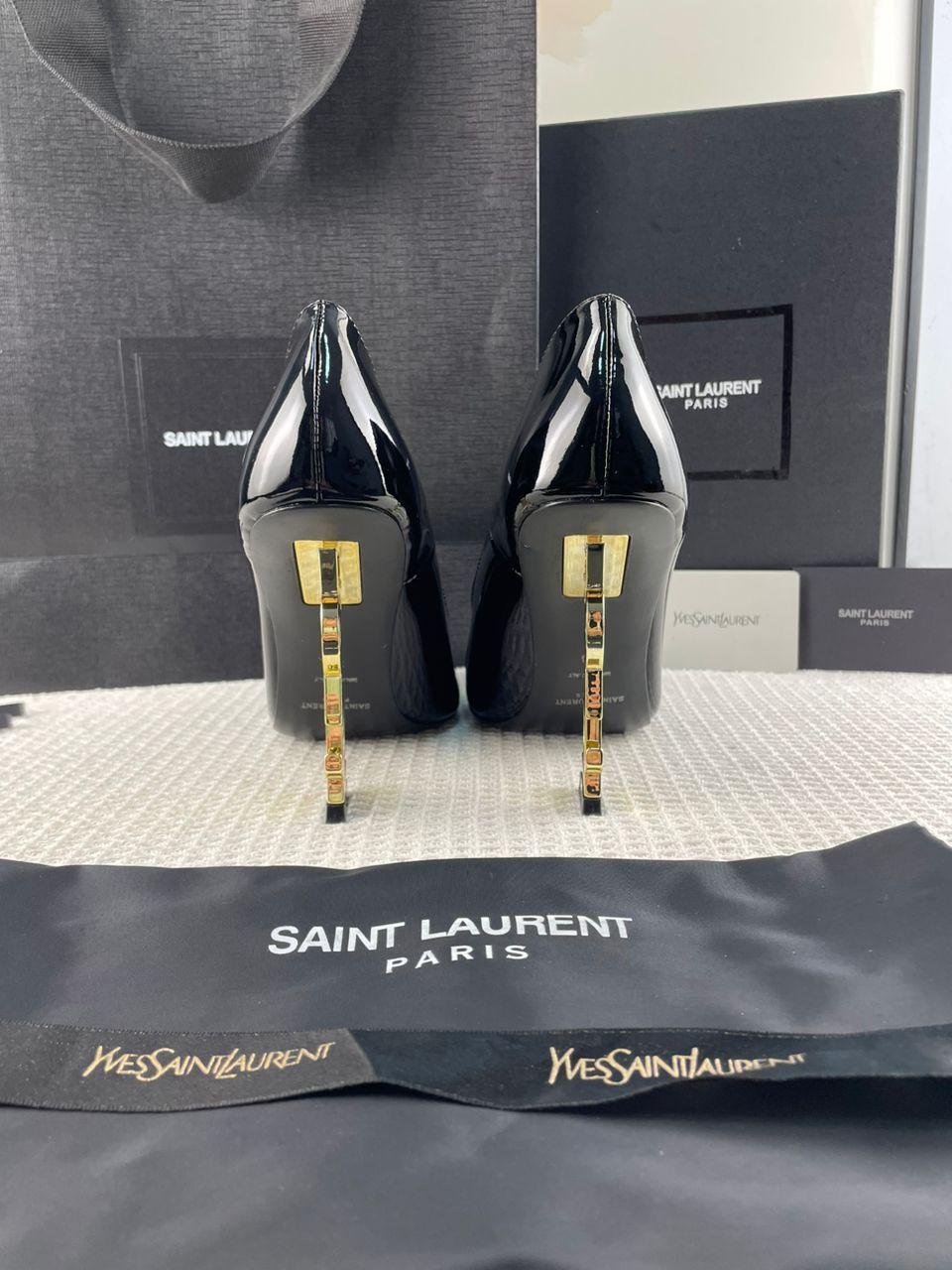 YSL Opium Patent Leather Heeled Shoes