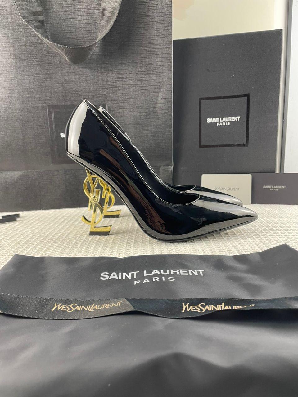 YSL Opium Patent Leather Heeled Shoes