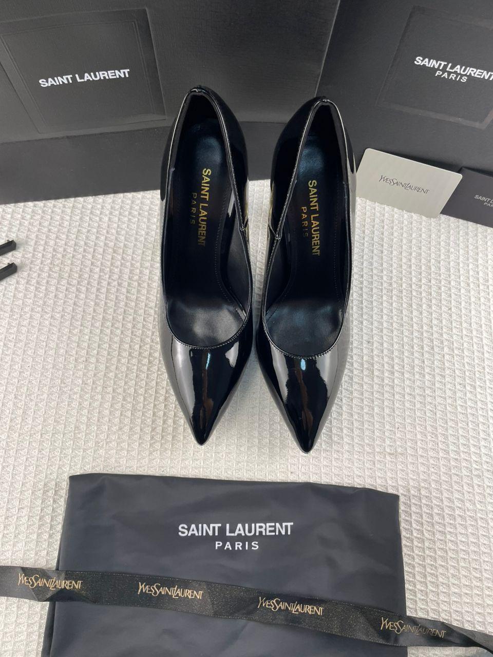 YSL Opium Patent Leather Heeled Shoes