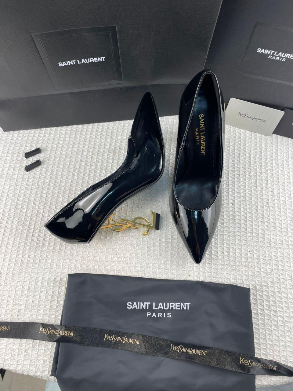 YSL Opium Patent Leather Heeled Shoes