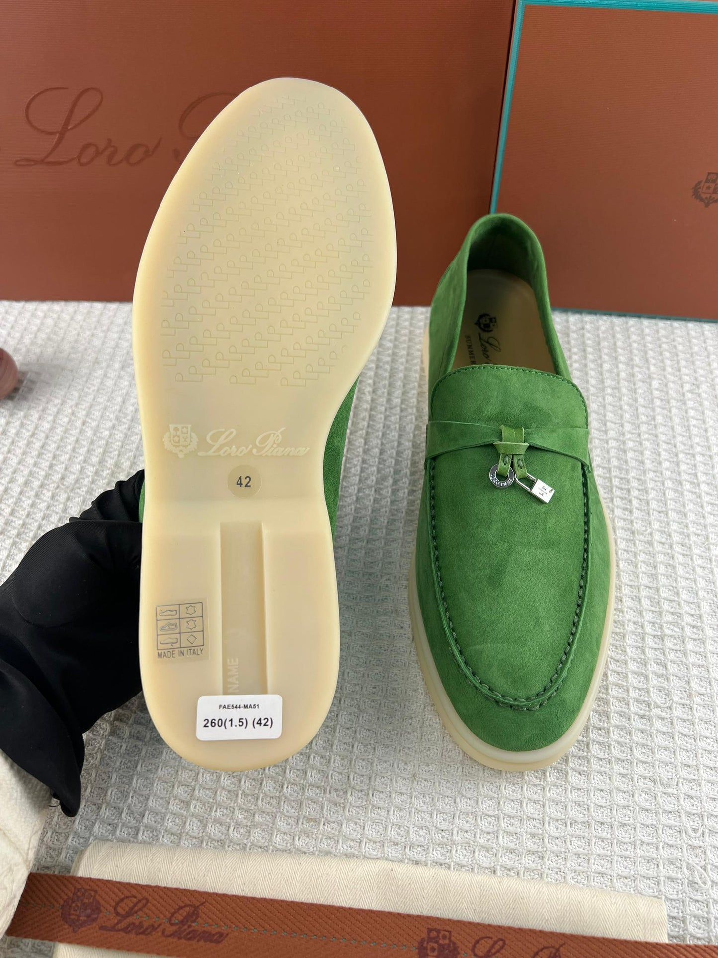 Loro Piana Summer Charms Walking Shoes