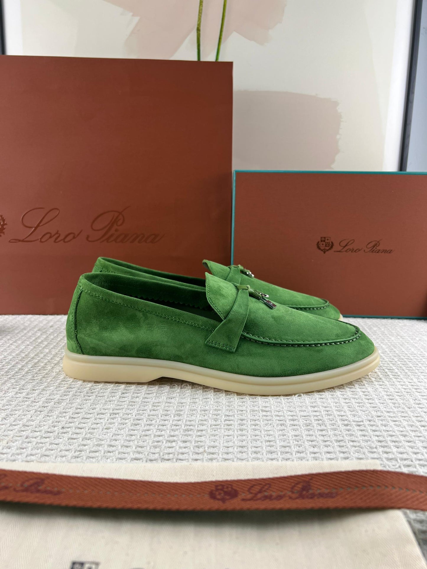 Loro Piana Summer Charms Walking Shoes