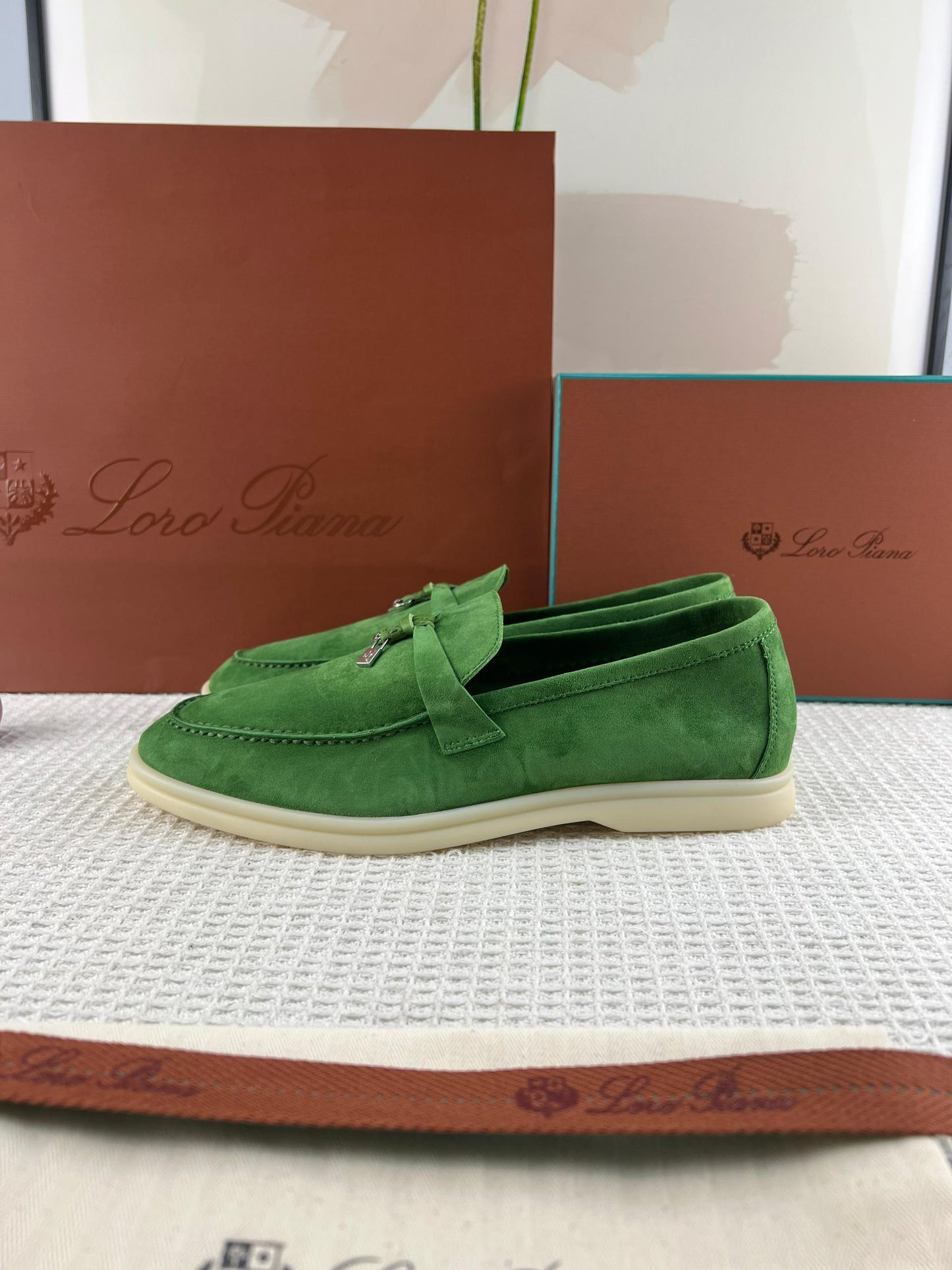 Loro Piana Summer Charms Walking Shoes