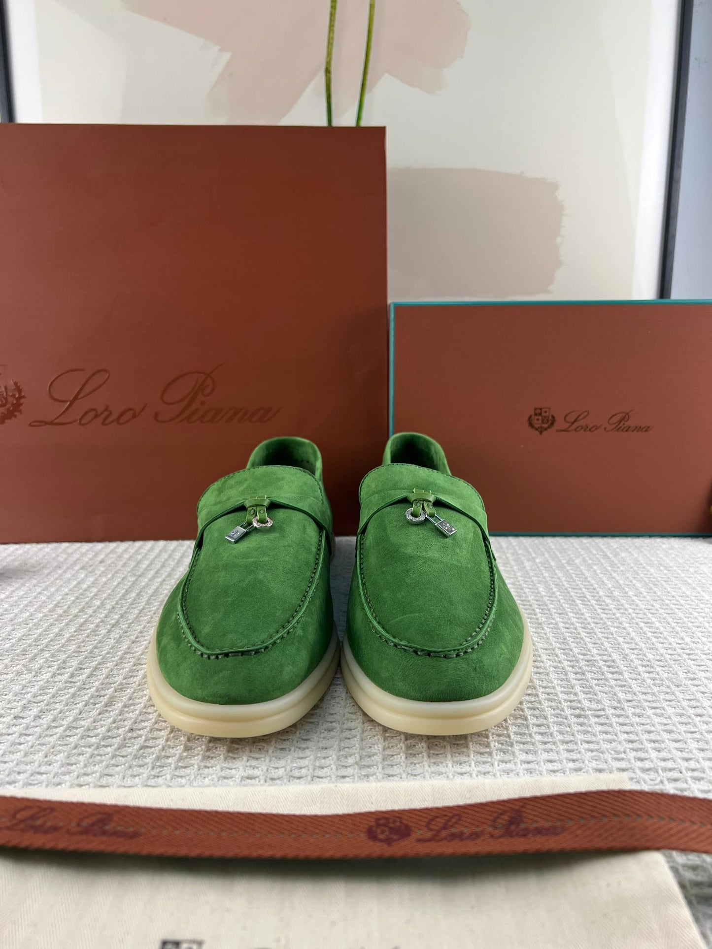 Loro Piana Summer Charms Walking Shoes