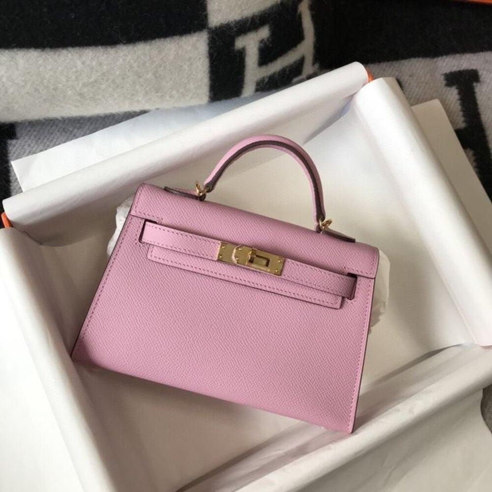 Hermès Kelly Light Pink 20’ - Glimmer of Luxury