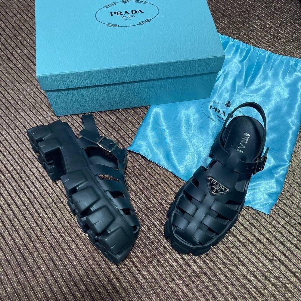 Prada Rubber Sandal - Glimmer of Luxury