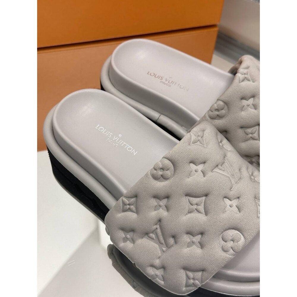 LV Puff Slippers - Glimmer of Luxury