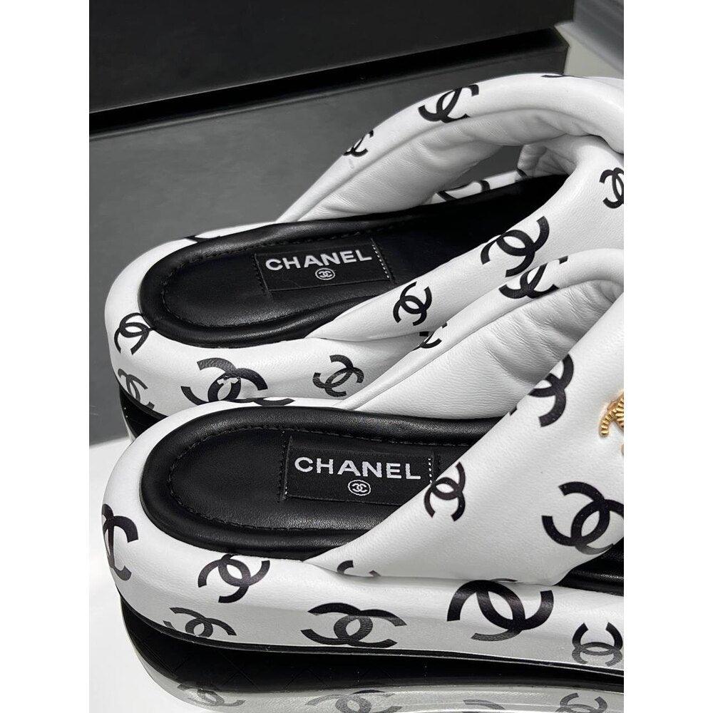 CHANEL | Casual Style Street Style Logo Sandals - Glimmer of Luxury