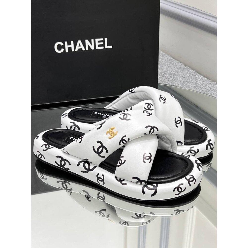 CHANEL | Casual Style Street Style Logo Sandals - Glimmer of Luxury