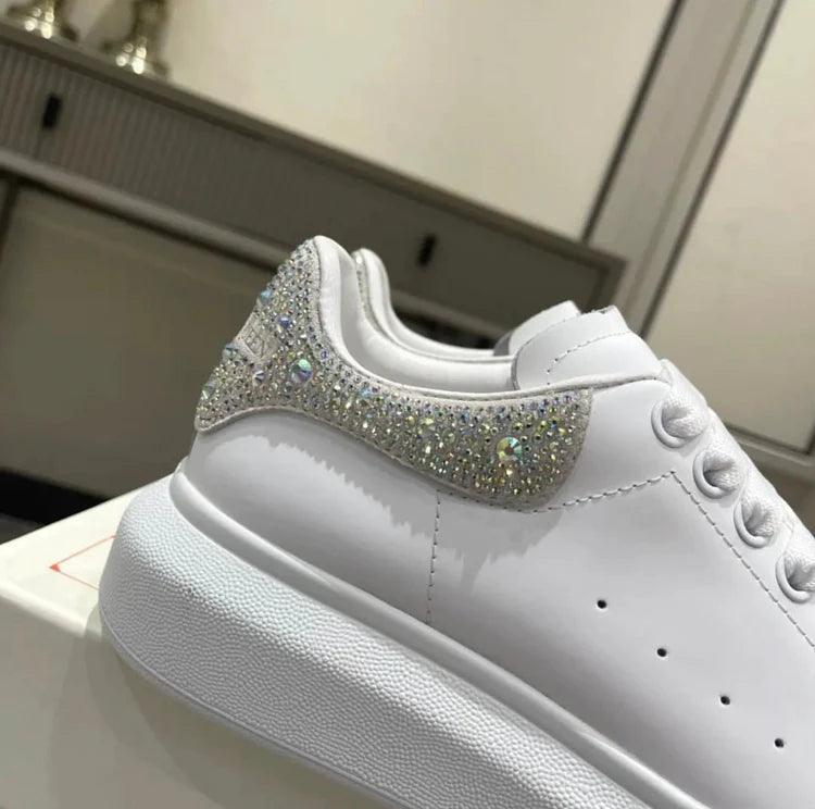 McQueen Crystal Oversized Sneaker - Glimmer of Luxury