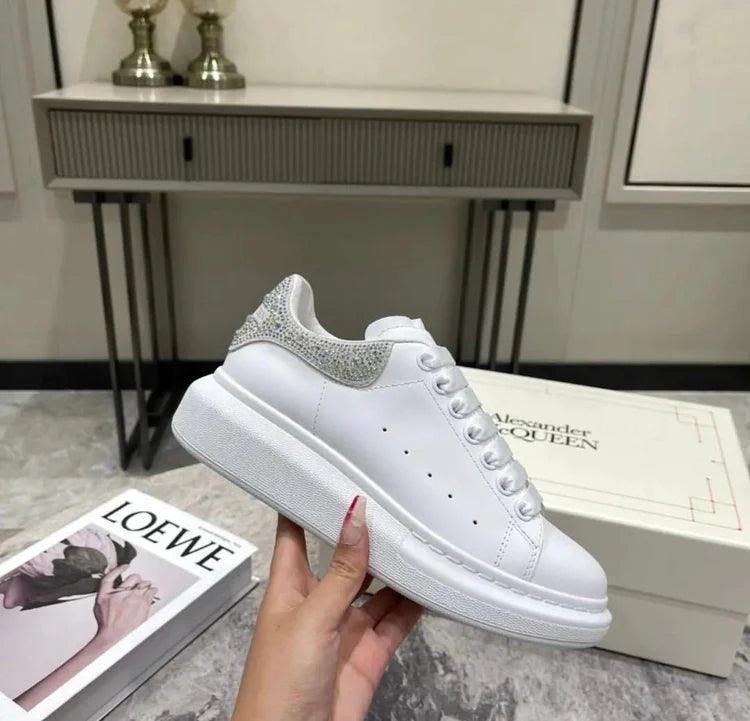 McQueen Crystal Oversized Sneaker - Glimmer of Luxury