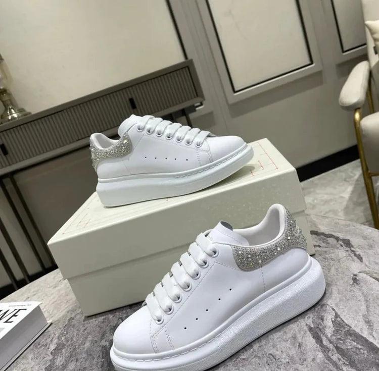 McQueen Crystal Oversized Sneaker - Glimmer of Luxury