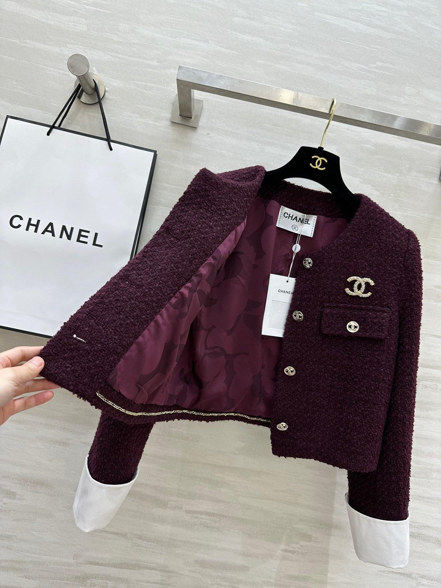 chanel tweed jacket