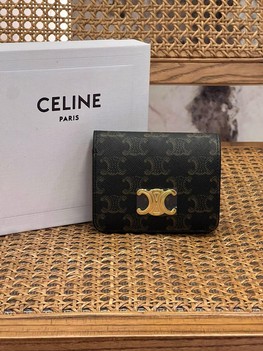 Celine Triomphe Tuvalinde Küçük Triomphe Cüzdan