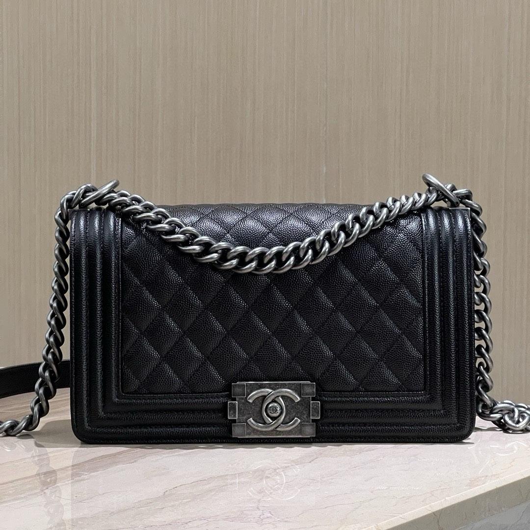 Chanel Leboy Havyar Deri Çanta 25cm