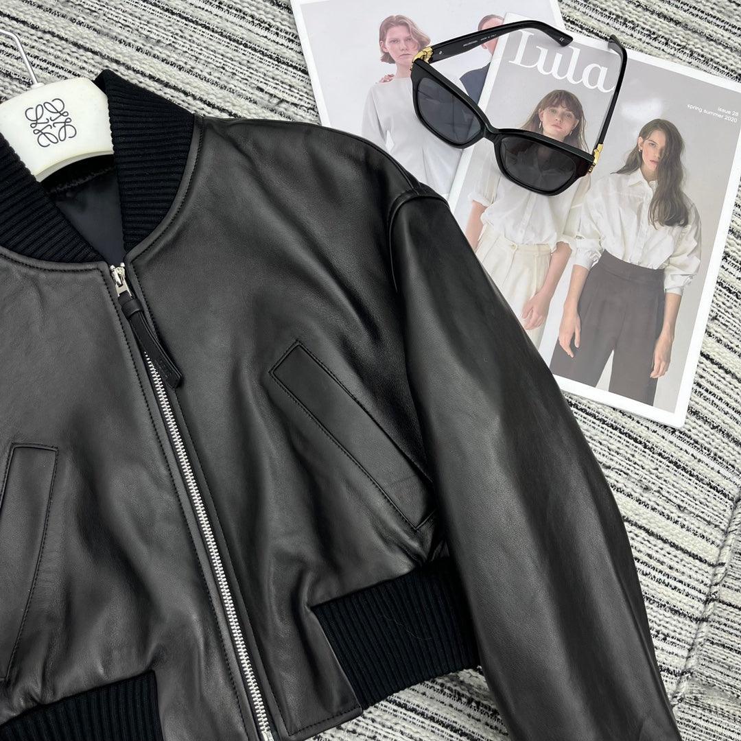 loewe leather jacket