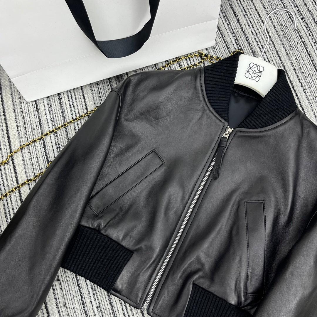 loewe leather jacket