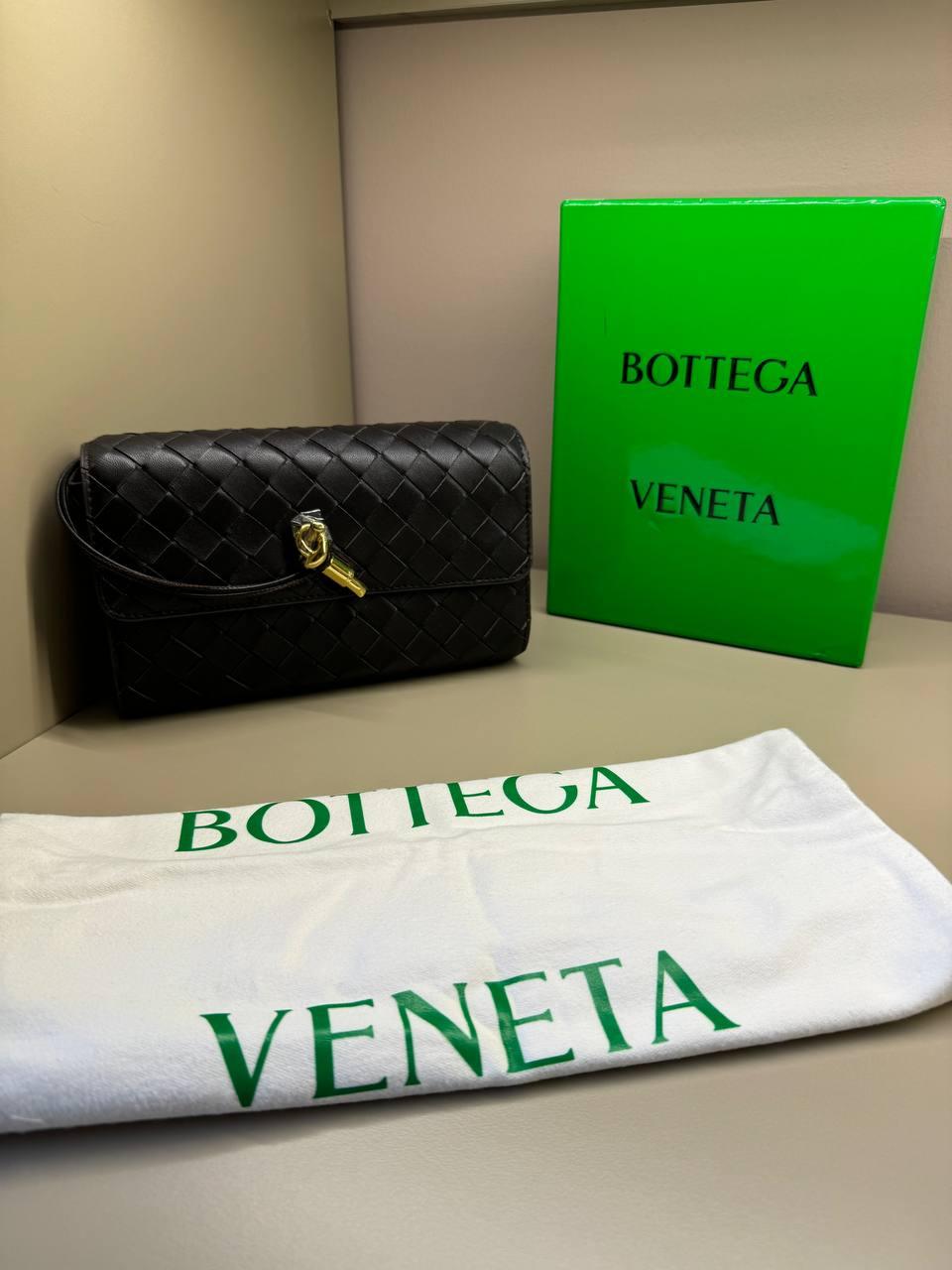 Bottega Veneta Mini Örgülü Deri Çapraz Çanta