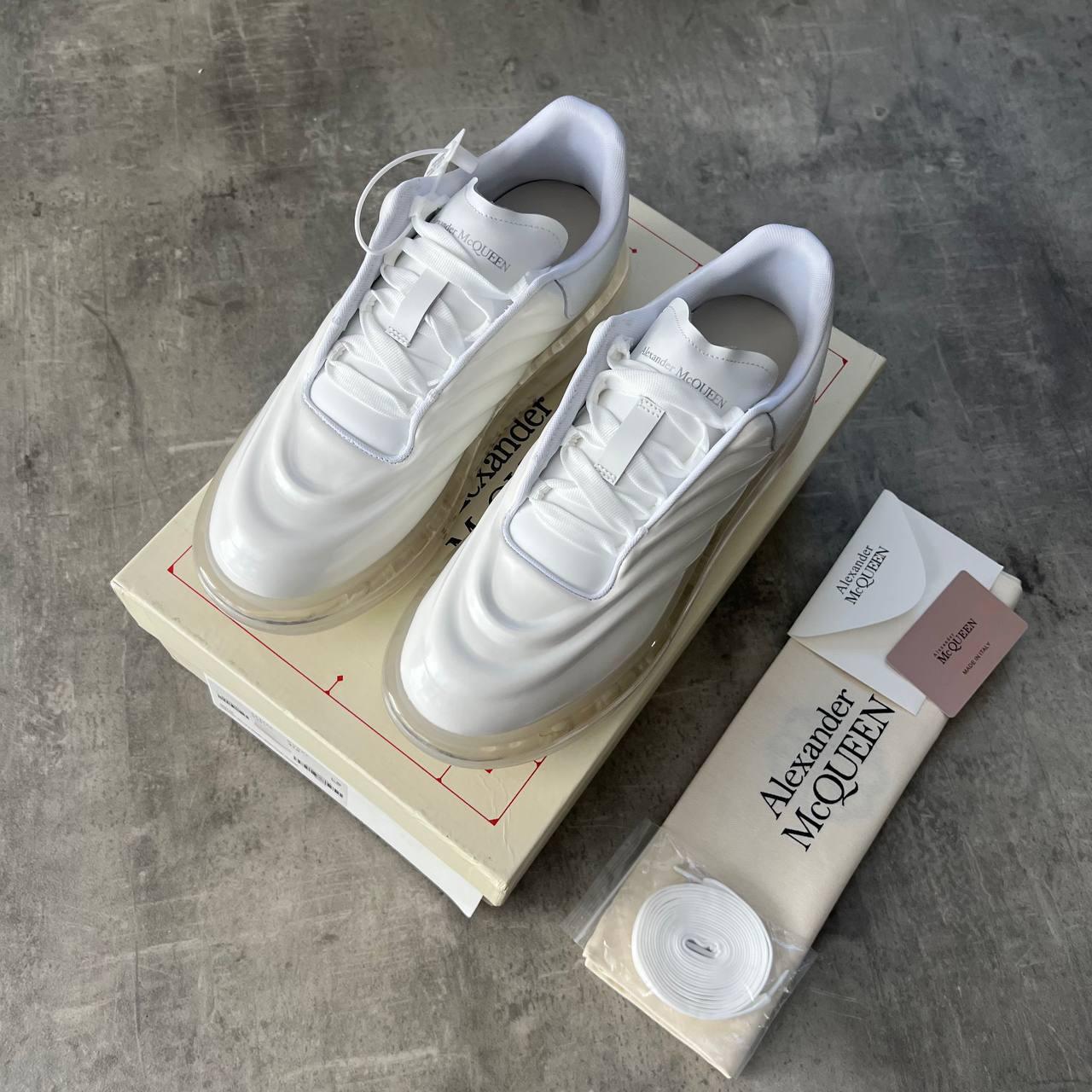 McQueen White Sneaker - Glimmer of Luxury