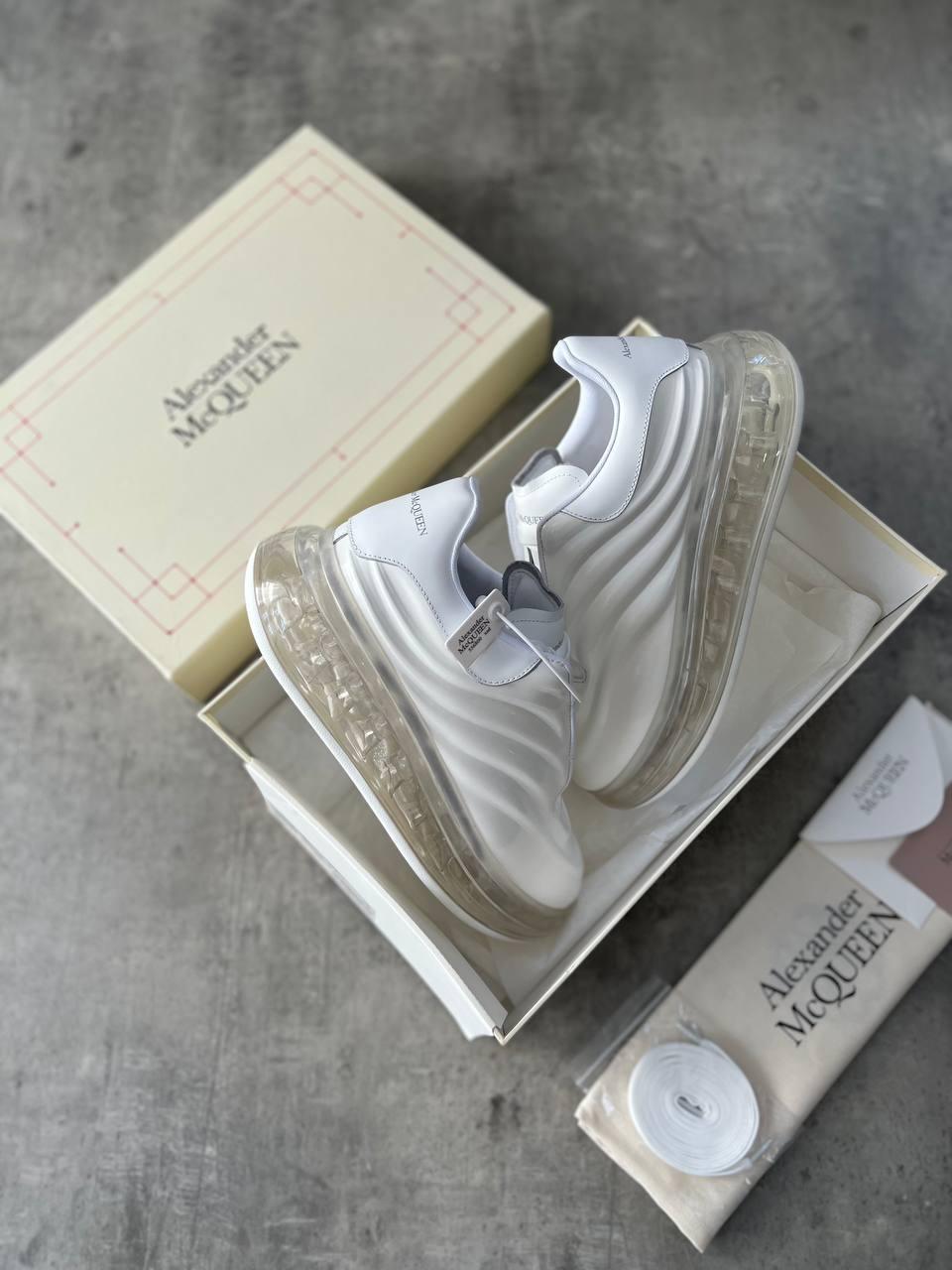 McQueen White Sneaker - Glimmer of Luxury