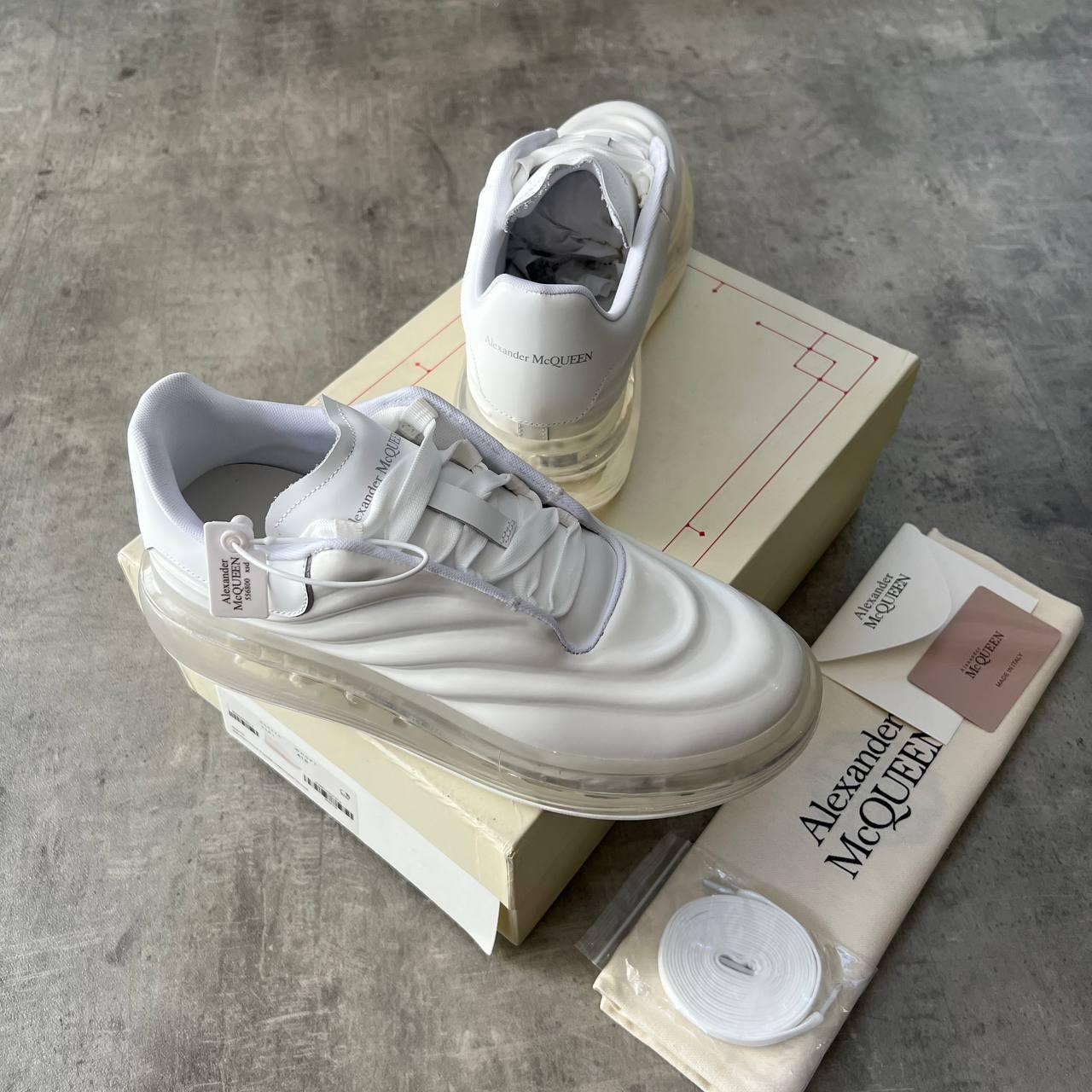 McQueen White Sneaker - Glimmer of Luxury