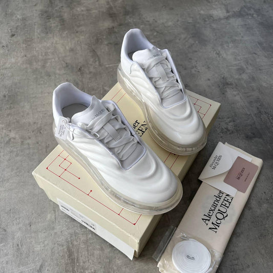 McQueen White Sneaker - Glimmer of Luxury