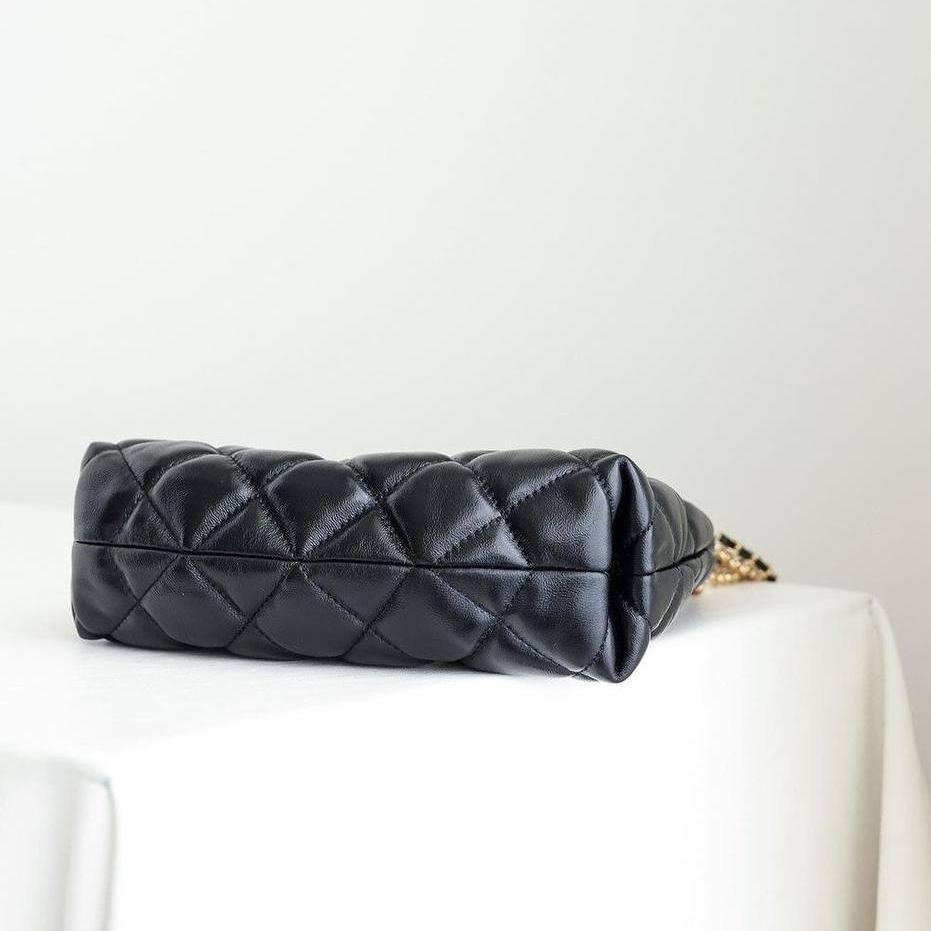 Chanel 24A Limited Edition Tassel Chain Hobo Bag