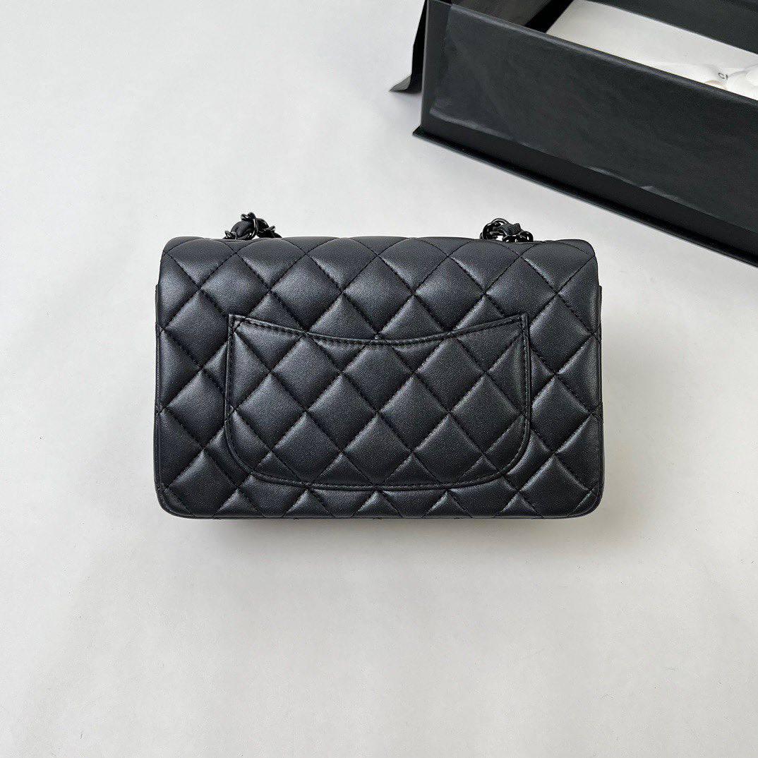 Chanel Lambskin Quilted Mini Rectangle