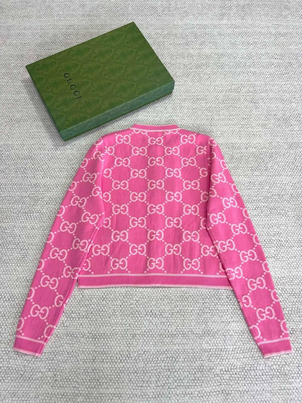 Gucci Jacquard Cardigan