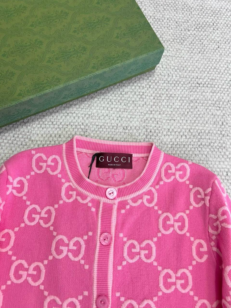 Gucci Jacquard Cardigan