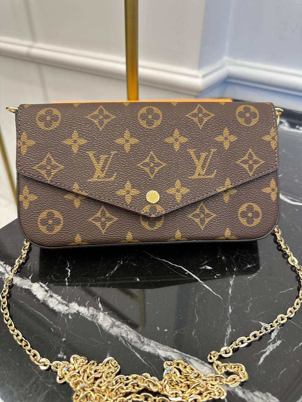 Louis Vuitoon Félicie Pochette Monogram El Çantası